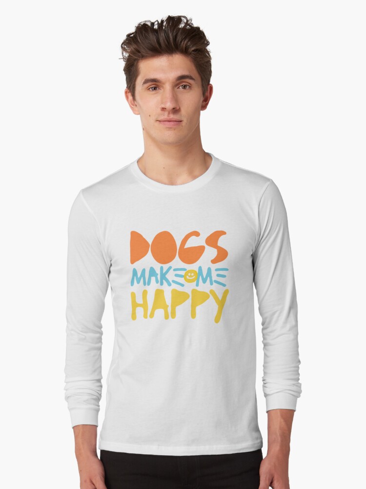 Dogs make me happy by sonchodien