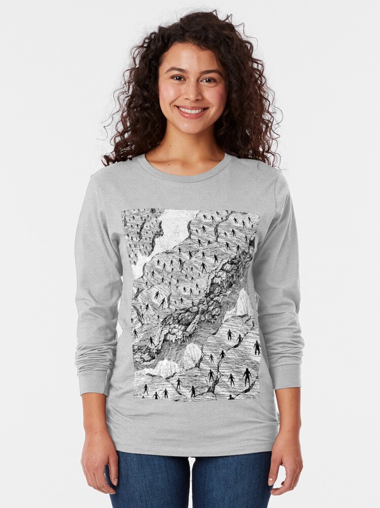 image.702551793.5966 ssrco,longsleeve,womens,heather light grey,front,tall three quarter,750x1000 bg,f8f8f8.u5 - mihnoinshop.com